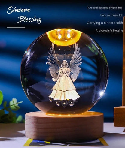 Crossly™ 3D Crystal Ball Night Light